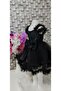 Black Tulle and Sequin Evening Gown & Graduation Dress - 3