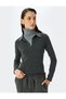 X Selected by Şahika Ercümen - Long Sleeve Stoned Polo Neck Knit Sweater