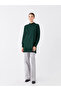 Half Turtleneck Plain Long Sleeve Women's Knitwear Tunic (W3) - 3