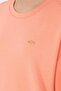 Crew Neck Stylish Design Sweatshirt with Buttons on the Sides - 7