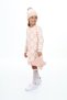Girl's Dress Heart Patterned Lace Beanie and Neck Collar 3 Piece Set - 6