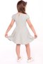 Girl's Crew Neck Zebra Printed Dress - 2