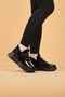Runisa Women's Winter Casual Walking Shoes with Feather Inside