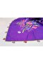 Blue Trend 100*100 Handwork Needle Embroidered Writing - 4