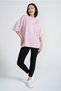 Women's Low Sleeve Oversize Cotton Printed T-Shirt - Different Color Options - 6
