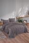 Boutique Chenille King Size Bedspread Jaqua Anthracite