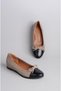 Select 0012 genuine leather wedge heel women's shoe (heel height: 3.5 cm) mink - 2