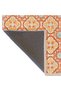 Efe Collection Mixed Motifs Patterned Woven Base Modern Decorative Carpet in Orange Beige Tones 14 - 5