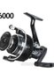 6000 Metal Swivel Fishing Rod Machine Durable Aluminum Alloy, Sea Fishing & Lure Tackle