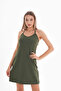 Women's Rope Strap Dress Full Lycra Crepe - 6