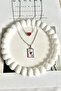 Women's Silver Cup Ace and Heart Double Combination Necklace Set - Charm Necklace Set - 3