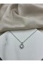 Heart Rhinestone Steel Necklace Changeless
