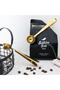 River World Coffee Measuring Spoon with Gold Latch - Multifunctional Stainless Steel - 4