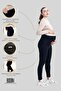 Thermal Hooded Warm Stretchy Waist Adjustable Winter Maternity Leggings