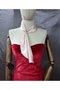 Ronja Satin Tie Scarf Neck Collar Powder - 4