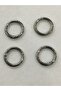 Bag Ring Round Spring Clip 2 Cm Set of 4