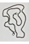 Bag chain ends with clip 115 cm Auger model