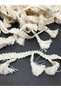 Cotton Tassel Ribbon Cream 3 Meters - 8