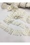 Cotton Tassel Thick Ribbon White (OFF WHITE) 3 Meters - 3