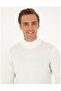 Basic Slim Fit Half-Fisherman 50% Cotton 50% Acrylic Knitwear Sweater (Özse Giyim) - 4