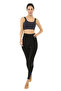 Revolution Recovery High Waist Sports Leggings Black Anthracite