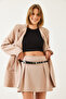 Women's Stone Skirt and Jacket Top and Bottom Set Mbms055 60501055 - 4