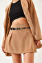 Women's Mink Skirt and Jacket Top and Bottom Set Mbms055 60501055 - 6