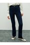 Melis Ağazat X - Slim Fit Spanish Flare Jeans with Standard Waist and Cotton Pockets - Flare Slim - 3