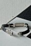 Men's Bracelet with Real Leather Figures - Original and Stylish Design - 2