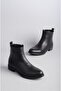 Select zy3 genuine leather women's casual boot black - 5