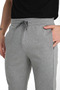 Gray Melange 2-Thread Waistband Pocket Detailed Jogger - 2