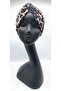 Leopard Patterned Wrap Bonnet - Laci Beige