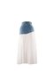 Blue Denim Detailed Skirt - 7