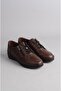 Select 8568 genuine leather comfort women's shoe coffee