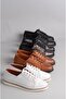Select 196 Genuine Leather Anatomic Women's Shoes White - 8