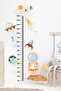 Space Figured Height Ruler Height Gauge Kids Baby Room Wall Sticker Set - 3