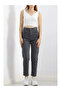 Andrea Grey Mom Jean High Waist Boyfriend Jeans - 3