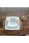 Eco-Friendly Wicker Plate - Natural Tablecloth and Base (6 Pcs) - 4