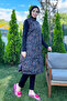 Full Covered Hijab Swimsuit Color Colorful Leaf Merve - 7