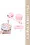 Quencher Compatible Leak-Proof Silicone Stopper - Pink