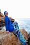Wide Leg Lycra Full Covered Hijab Swimsuit 900-301