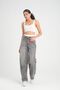 Anthracite Washing Effect Boxer Detailed Baggy Jean - 2