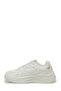 Martha White-Pink Women's Sneakers - 6