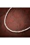 Certified Sand Pearl Natural Stone Necklace - Silver Closure - 5