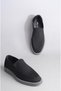Select santoni anatomical sole men's shoe black - 7