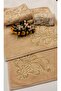 طقم سجاد مطرز بالذهب طقم سجاد متوسط الحجم 3 قطع 60*100 - 3