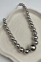 Small Big Ball Necklace (Ccb Size: 42+5 cm) - 5