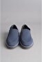 Select santoni anatomical sole men's shoe indigo - 2
