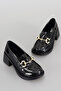 Rc 2104 Buckle Detailed Heeled Loafer - 4