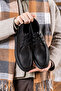 Genuine Leather Lace-Up Men's Casual Boots - 5